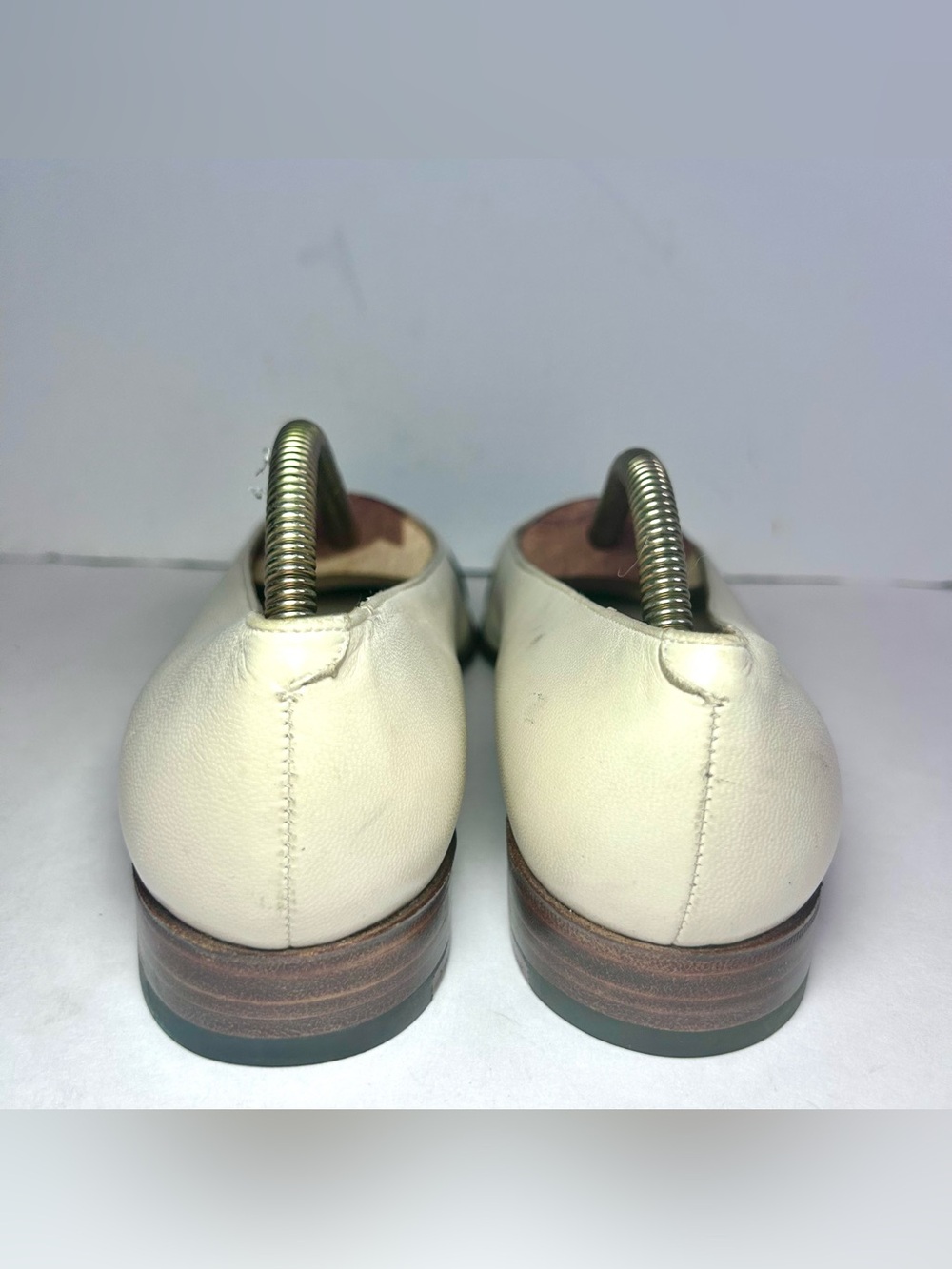 Gravati Spectator Flats Cream Black 8.5M Women’s Vintage Made in Italy - Picture 4 of 10